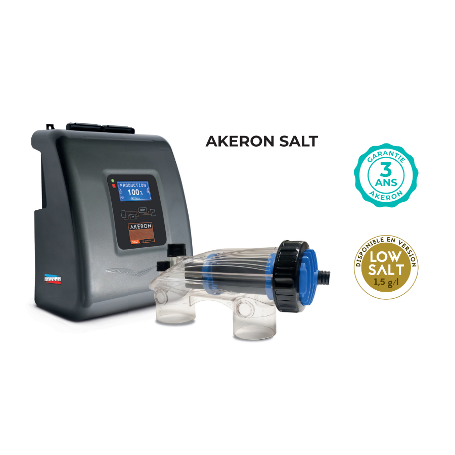 AKERON SALT électrolyseur au sel nouvelle génération AKERON SALT électrolyseur au sel nouvelle génération