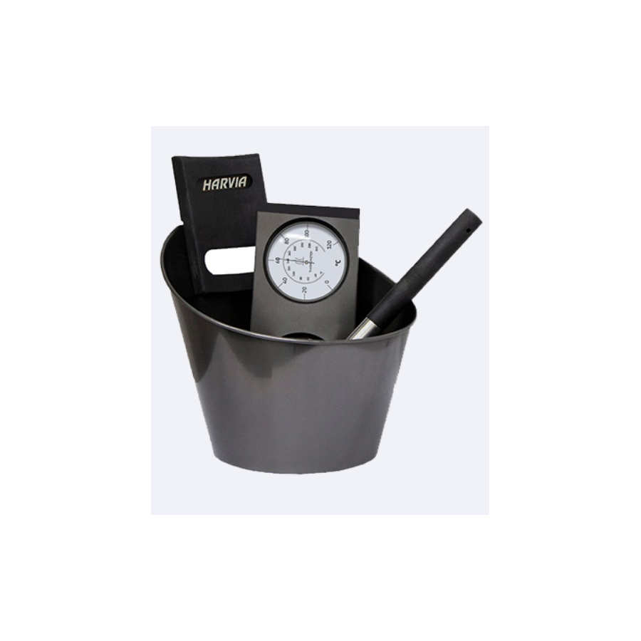 Kit-accessoires-Sauna-en-métal-noir-pour-sauna-vapeur Kit-accessoires-Sauna-en-métal-noir-pour-sauna-vapeur
