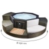 Mobilier OCTOPUS de 5 éléments pour Habillage et Confort de votre SPA