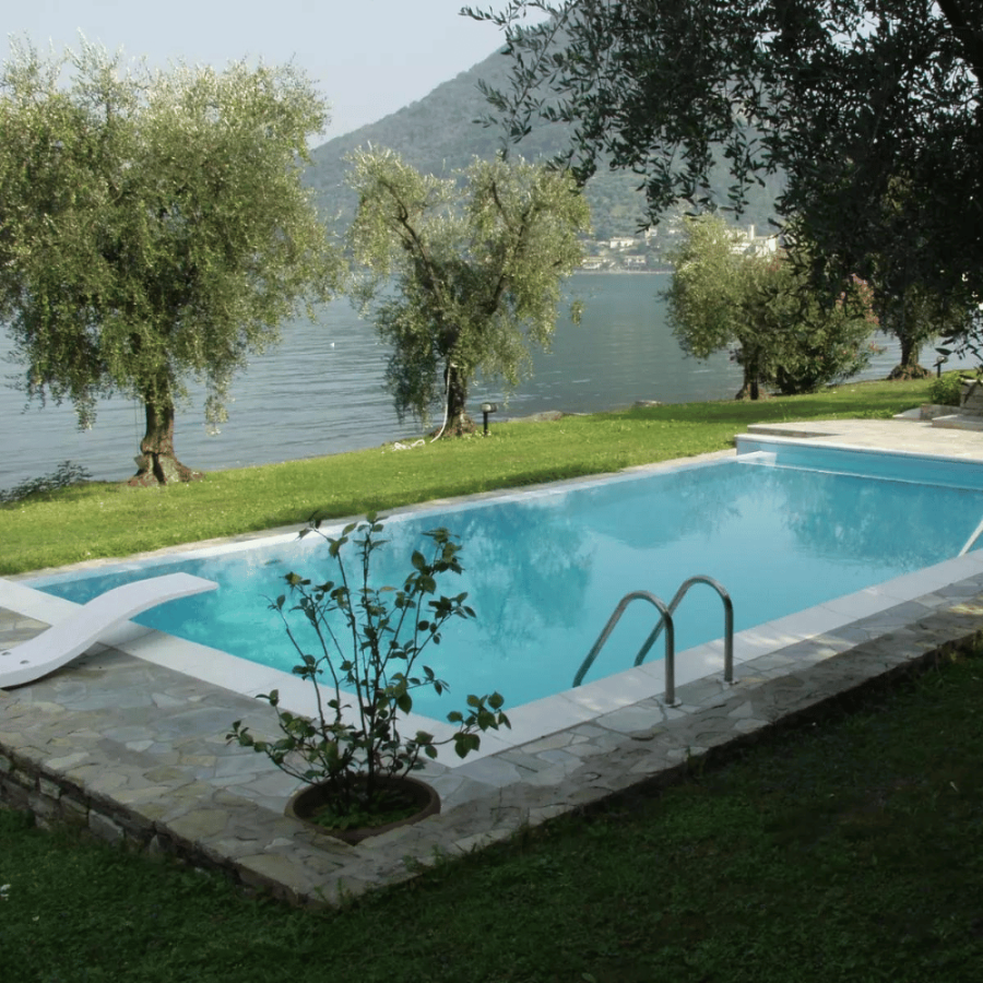 piscine avec liner armé sopremapool premium couleur gris clair