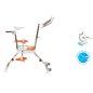 Vélo Aquatique Aquabike WR 3