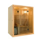 Sauna traditionnel Sense - 3 et 4 places - Technologie Vapeur Sauna traditionnel Sense - 3 et 4 places - Technologie Vapeur