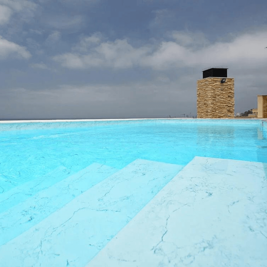 Piscine avec PVC armé ALKORPLAN 3D TOUCH 3000 couleur vanity