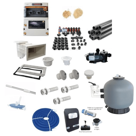 Kit de filtration traitement au sel 1 APF-2024