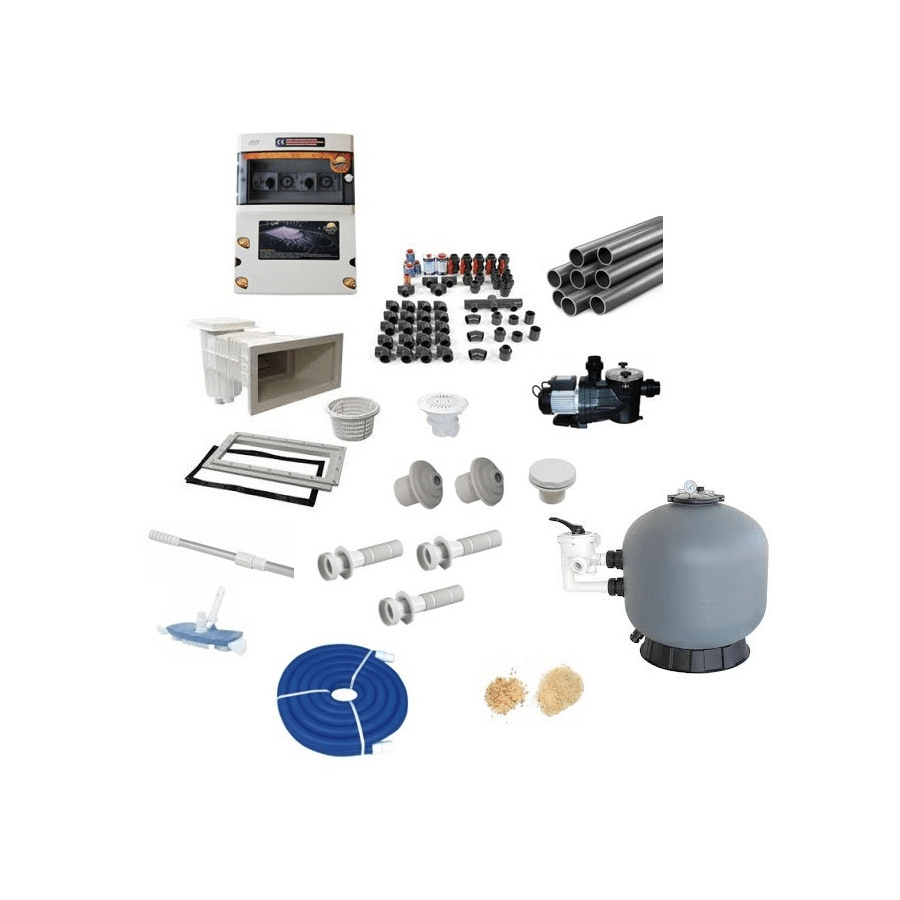 Kit de filtration traitement chlore 1 APF-2024 Kit de filtration traitement chlore 1 APF-2024