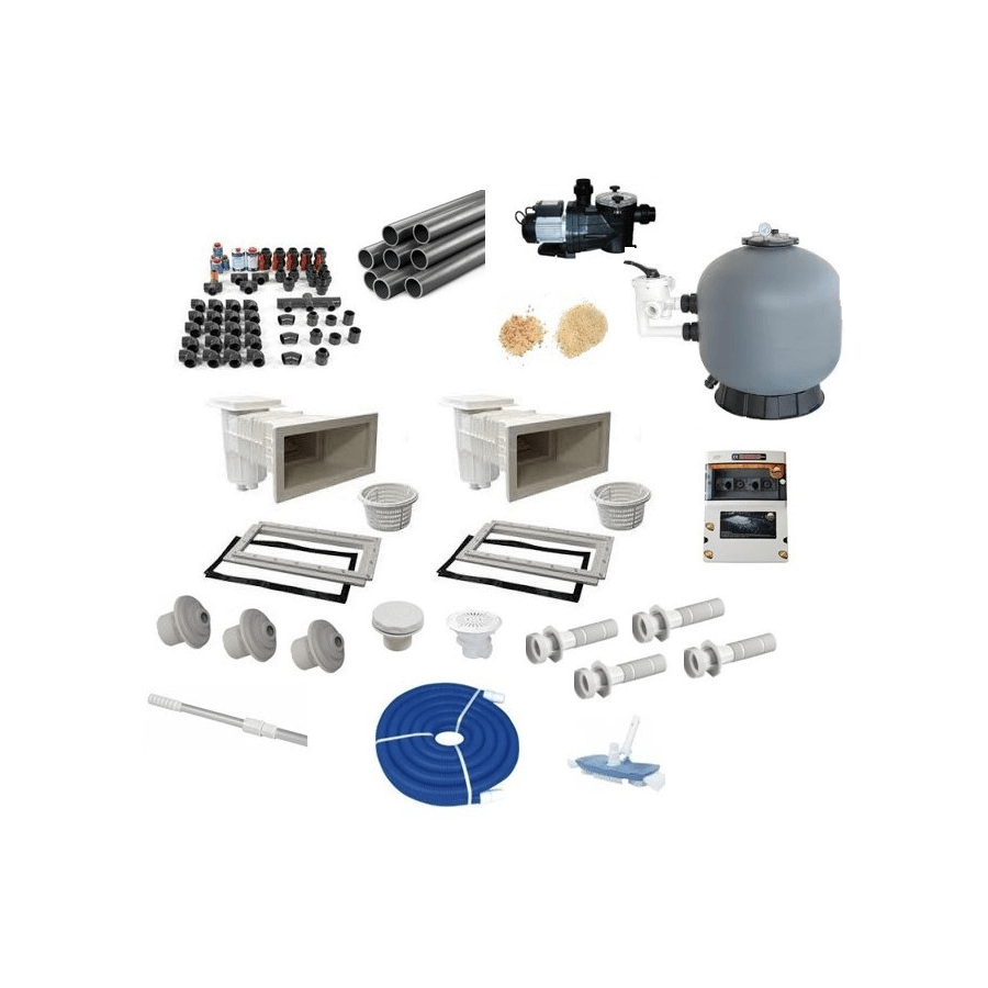 Kit de filtration traitement chlore 2 APF-2024 Kit de filtration traitement chlore 2 APF-2024