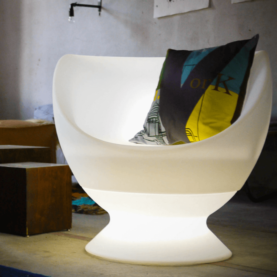 Le fauteuil 3en1 lumineux 1 modules Le fauteuil 3en1 lumineux 1 modules