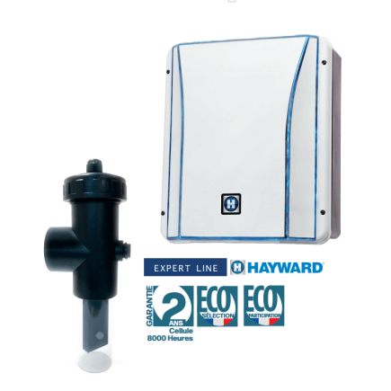 Electrolyseur de sel HAYWARD Salt & Swim 2.0+ connecté