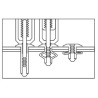 Rivets inox à frapper 4,8x20mm pour piscine PVC armé (Boîte de 250pcs)