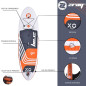 Stand up paddles gonflables ZRAY X RIDER avec pompe
