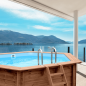Kit complet Piscine HORS-SOL en bois TROPICAL SUNSHINE 434×401×116 cm Kit complet Piscine HORS-SOL en bois TROPICAL SUNSHINE 434×401×116 cm
