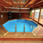 Kit complet Piscine HORS-SOL en bois TROPICAL SUNSHINE 434×401×116 cm Kit complet Piscine HORS-SOL en bois TROPICAL SUNSHINE 434×401×116 cm