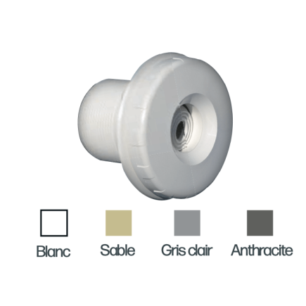 Refoulement orientable pour piscine liner