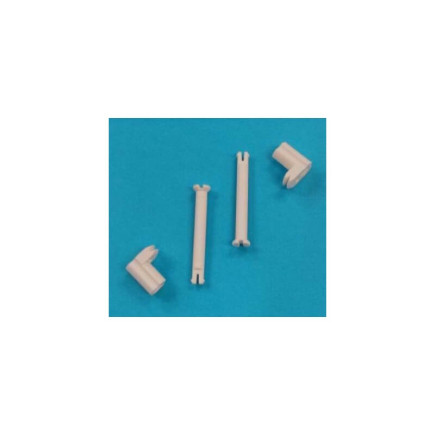 VIS DE FIXATION PLASTIQUE pour projecteur ABS (SACHET DE 2 KITS) (ASTRAL)