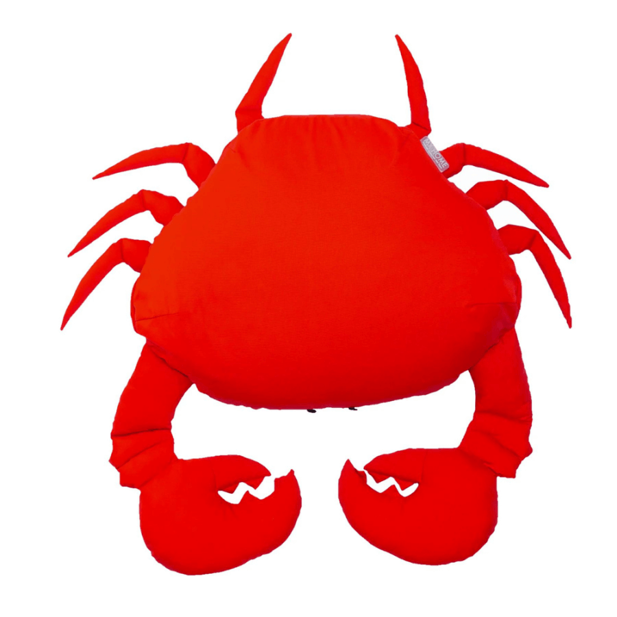 Pouf XL flottant crabe rouge - MX Home - extérieur Pouf XL flottant crabe rouge - MX Home - extérieur