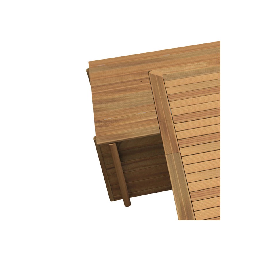 Coffre bois pour Piscine Urbaine myPOOL Coffre bois pour Piscine Urbaine myPOOL