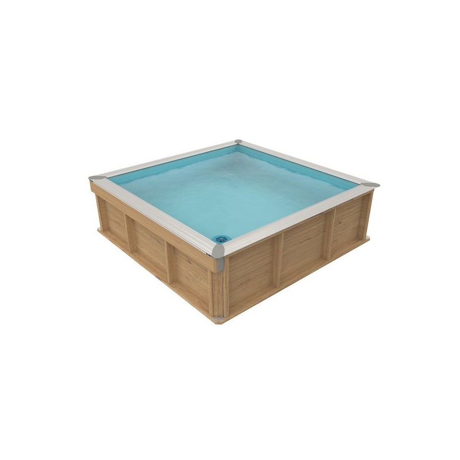 Piscine Pistoche by PROCOPI hors sol pour enfant 2 x 2m Piscine Pistoche by PROCOPI hors sol pour enfant 2 x 2m