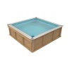Piscine Pistoche by PROCOPI hors sol pour enfant 2 x 2m