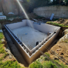 Kit blocs de coffrage en polystyrène pour piscine RECTANGLE sur mesure STYRAQUA