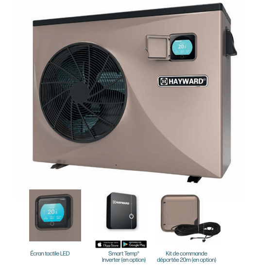 Pompe à chaleur mono EASY TEMP réversible pour le chauffage de votre piscine