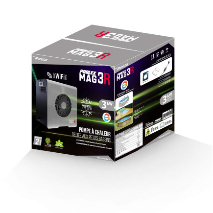 Pompe à chaleur Poolex Mag pour petit bassin