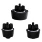 Bouchons d'hivernage en caoutchouc pour piscine - lot de 3