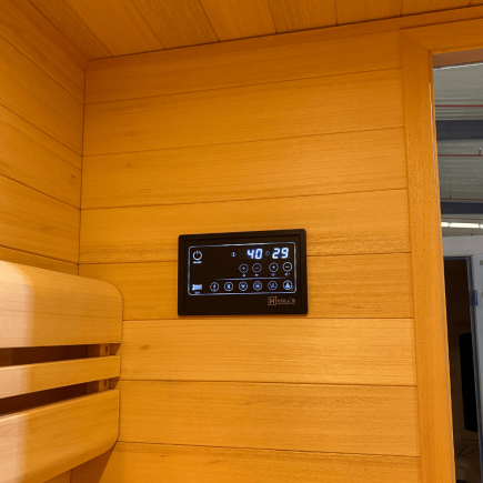 Sauna Hybride Combi - 4 places - Dual Healthy & Vapeur