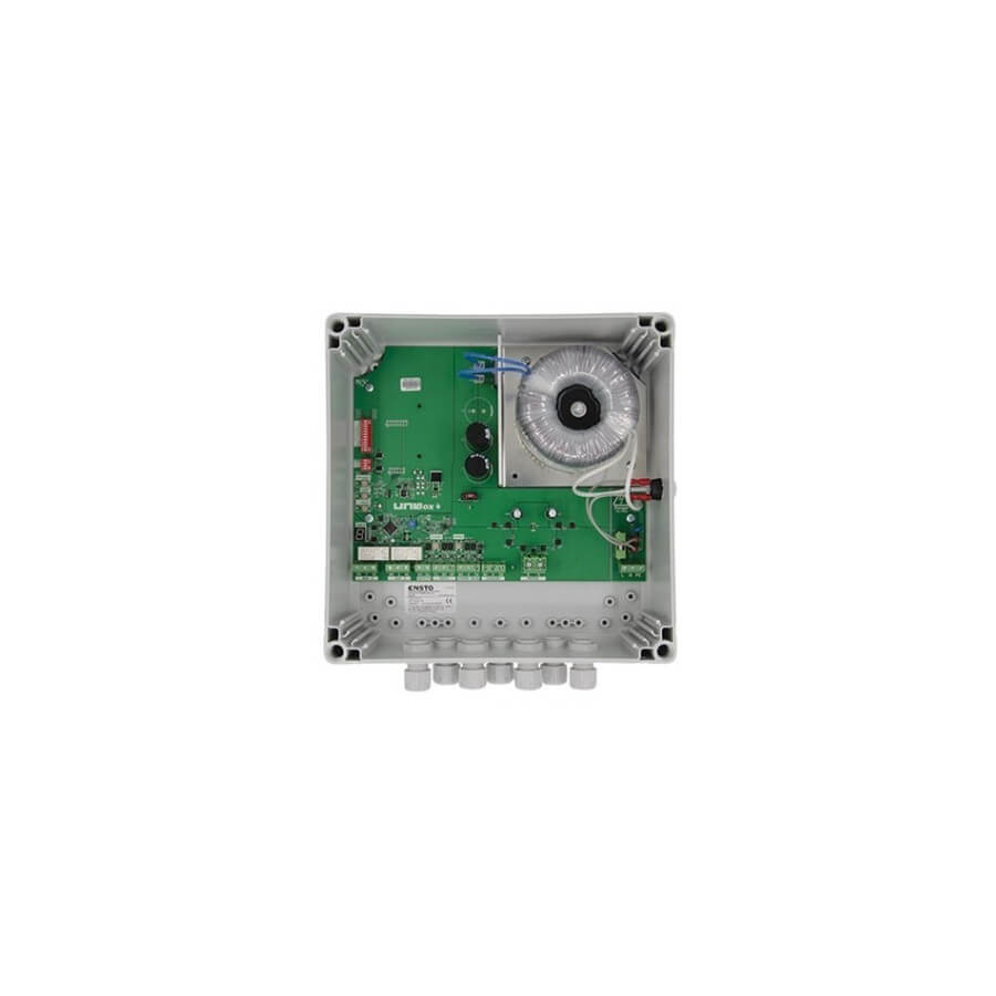 Coffret électrique 24V - MIT1210 Stopflow avec InterAuto intégré Coffret électrique 24V - MIT1210 Stopflow avec InterAuto intégré