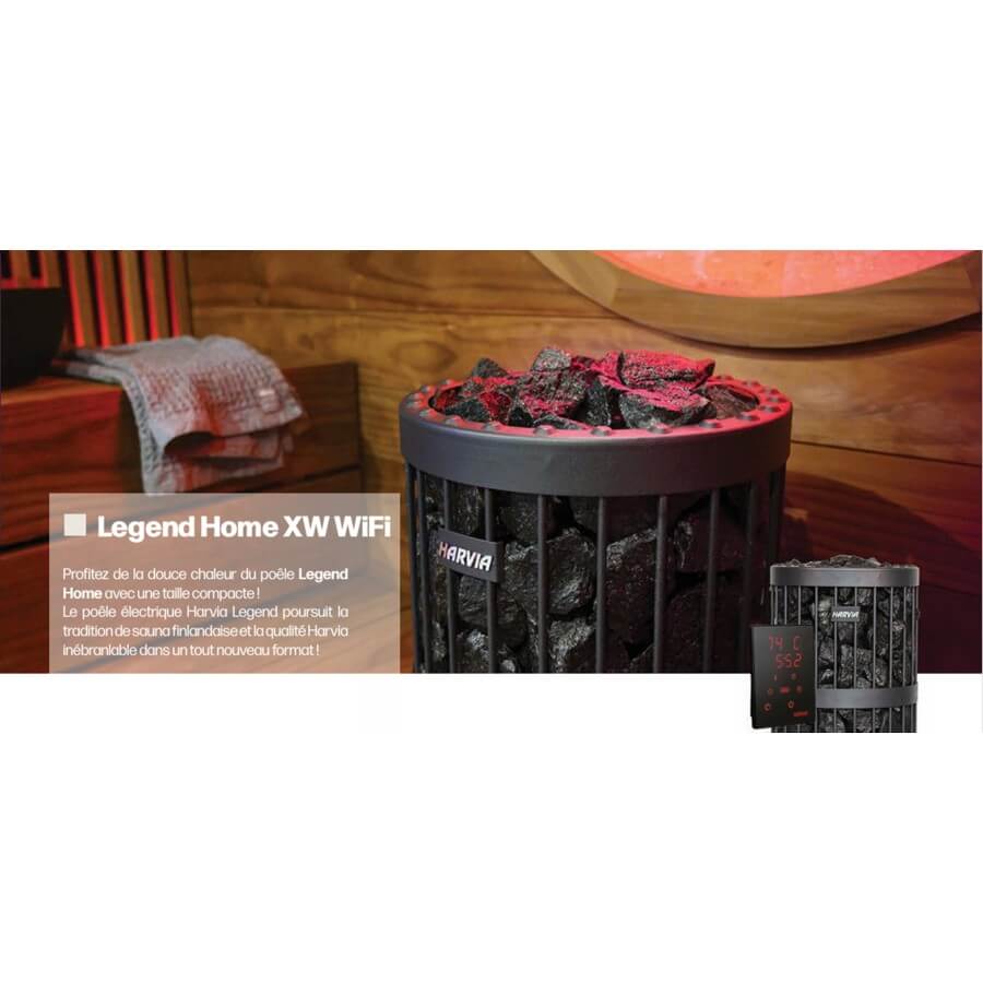 Poêle-HARVIA-Legend-Home-XW-WiFi-ASC Poêle-HARVIA-Legend-Home-XW-WiFi-ASC
