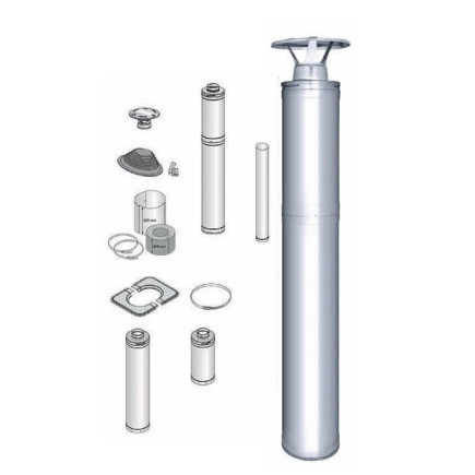 Cheminée-HARVIA-Acier-1500-avec-kit-d'accessoires