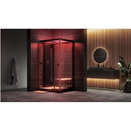 Cabine de douche Hammam Nova - HARVIA