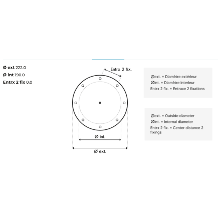 Couvercle de Filtre à Sable Jupiter 2012 avec Joint – 1 Trou
