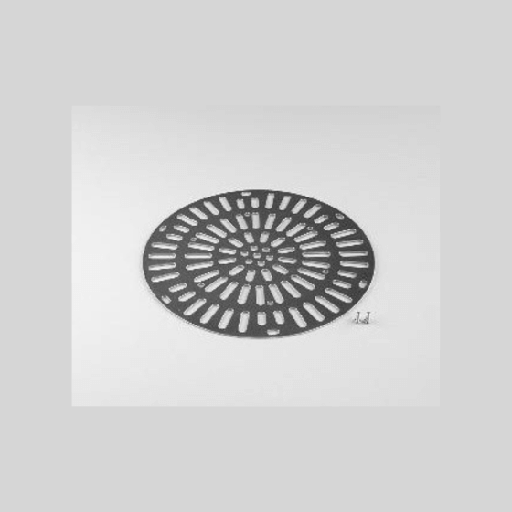 Grille inox Ø257 mm (+ vis) pour Bonde de Fond 4" ABS – ASTRALPOOL