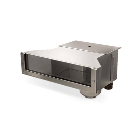 Skimmer inox SLIM miroir
