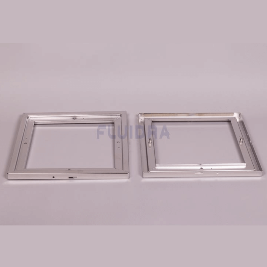 Grille de Bonde de Fond Carrée en Inox 316
