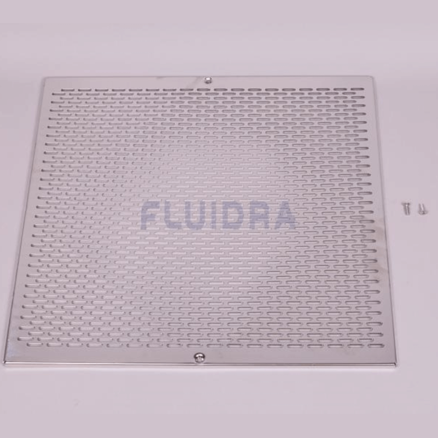 Grille de Bonde de Fond Carrée en Inox 316