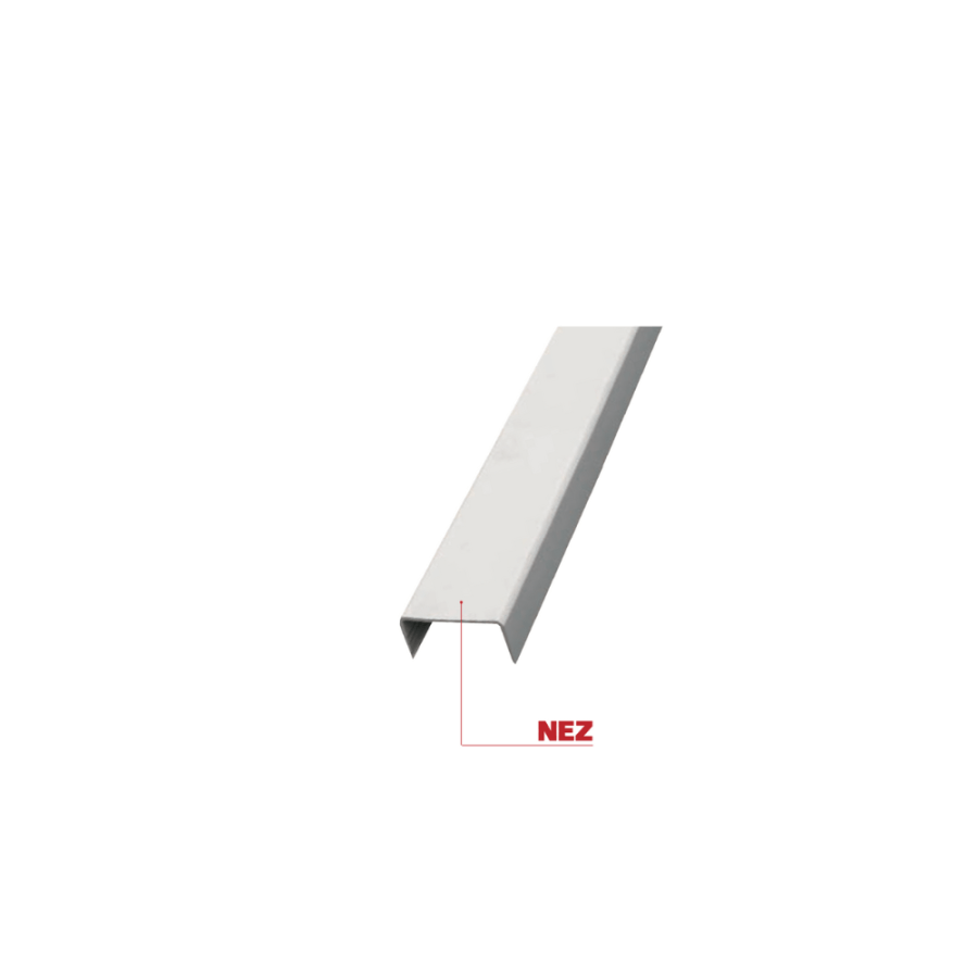 Nez de marche en U - Longueur 3 m pour bloc polystyrène STYRAQUA Nez de marche en U - Longueur 3 m pour bloc polystyrène STYRAQUA